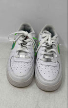 Load image into Gallery viewer, Nike Kids Air Force 1 Low DJ5154-100 White Black Green Pink Sneaker Shoes Sz 6Y