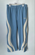 Load image into Gallery viewer, EPTM. The Perfect Example Mens Blue White Cotton Drawstring Sweatpants Size L