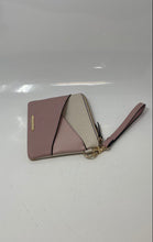 Load image into Gallery viewer, Aldo Womens Pink White Colorblock Leather Detachable Strap Lined Wristlet Wallet
