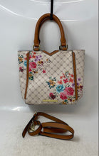 Load image into Gallery viewer, Steve Madden Womens Multicolor Floral Pockets Shoulder Strap Satchel Handbag