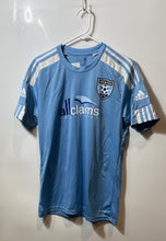 Load image into Gallery viewer, Adidas Mens Blue Weston FC #32 Pullover Soccer Jersey Size Medium