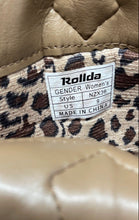 Load image into Gallery viewer, Rollda Mens NZX36 Brown Leather Mid-Calf Pull-On Cowboy Western Boots Size 9