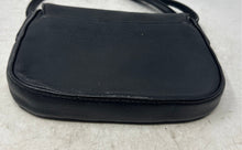 Load image into Gallery viewer, Calvin Klein Womens Black Leather Inner Pockets Adjustable Strap Crossbody Bag