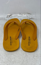 Load image into Gallery viewer, Henry & Henry Womens Flipper Yellow Slip-On Round Toe Flip-Flop Sandal EUR 37-38
