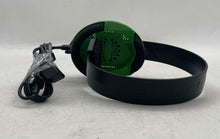 Load image into Gallery viewer, Turtle Beach Green Black Wired Over The Ear Gaming Headphones Not Tested