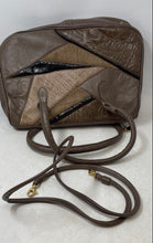 Load image into Gallery viewer, Dame By David Mahler New York Womens Brown Leather Designer Satchel Purse