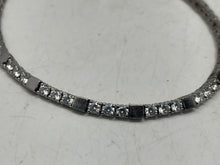 Load image into Gallery viewer, Avon Womens Silver-Tone Bracelet with Brilliant Rhinestone Accents (NCL)