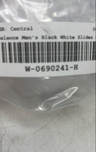 Load image into Gallery viewer, New Balance Mens 200 Black White Open Toe Slip-On Slide Sandals Size 9