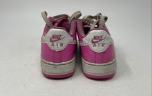 Load image into Gallery viewer, Nike Girls Air Force 1 FV5948-600 Pink Low Top Lace-Up Sneaker Shoes Size 1Y