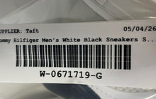 Load image into Gallery viewer, Tommy Hilfiger Womens Loliene White Black Sneakers Shoes Size 8.5 M No Laces