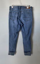 Load image into Gallery viewer, Tommy Hilfiger Womens Blue Denim Medium Wash Cuffed Skinny Jeans Pants Sz 6/ W28