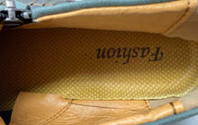 Load image into Gallery viewer, Fashion Mens Green Stitched Detailing Handmade Leather Ankle Boots Size EUR 48