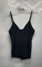 Load image into Gallery viewer, Express Womens Black Twist-Front Spaghetti Strap Camisole Tank Top Size S
