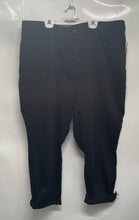 Load image into Gallery viewer, Good American Womens Black Dark Wash Mid Rise Button Front Skinny Jeans Size 22