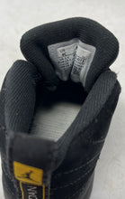 Load image into Gallery viewer, Nike Kids Air Jordan 12 Retro Black Yellow Lace-Up Sneaker Shoes Size 4C