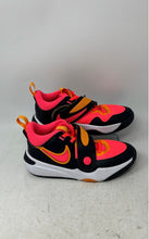 Load image into Gallery viewer, Nike Kids Team Hustle D11 DV8994-001 Black Pink Lace-Up Running Shoes Size 3.5Y