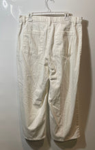 Load image into Gallery viewer, Lucky Brand Womens White Denim Front Patch Pockets Straight Leg Jeans Size 14X32