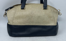Load image into Gallery viewer, Kate Spade New York Womens Beige Black Detachable Strap Satchel Handbag
