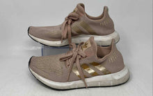 Load image into Gallery viewer, Adidas Womens Swift Run AC8538 Beige Lace-Up Low Top Running Shoes Size 8