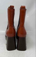 Load image into Gallery viewer, Circus By Sam Edelman Womens Brown Dark Orange Leather Chelsea Boots Size 9M