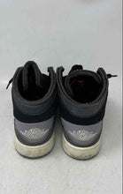 Load image into Gallery viewer, Nike Boys Air Jordan 1 Mid SE Craft DV0438-001 Gray Black Sneakers Shoes Sz 4.5Y