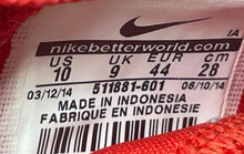 Load image into Gallery viewer, Nike Mens Roshe One 511881-601 Red White Lace-Up Low Top Running Shoes Size 10
