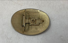 Load image into Gallery viewer, Vintage Chambers Phoenix Gold-Tone Oval Shape Horse Head Western Belt Buckle
