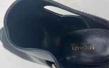 Load image into Gallery viewer, Michael Kors Womens Lara Black Leather Stiletto Heel Ankle Booties Size 7.5M
