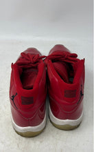 Load image into Gallery viewer, Nike Mens Air Jordan 11 378037-623 Red Mid Top Basketball Shoes Size 9 No Insole