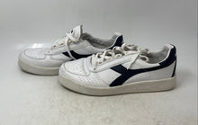 Load image into Gallery viewer, Diadora Mens B.Elite C5943 White Leather Lace-Up Low Top Sneakers Shoes Size 10