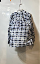 Load image into Gallery viewer, Ann Taylor Womens Multicolor Check Long Sleeve Tie Front Blouse Top Size Small