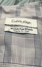Load image into Gallery viewer, Calvin Klein Mens Purple Wrinkle Free Regular Fit Dress Shirt Size XL 17-17.5