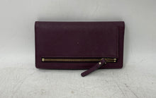 Load image into Gallery viewer, Kate Spade New York Womens Laurel Way Stacy Burgundy Leather Bifold Wallet