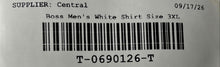 Load image into Gallery viewer, Hugo Boss Mens White Short Sleeve Slim Fit Matteo Berrettini Polo Shirt Size 3XL