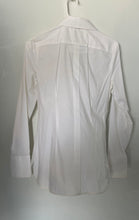 Load image into Gallery viewer, Express Design Studio Womens White Long Sleeve Regular Fit Button-Up Shirt Sz M
