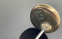 Load image into Gallery viewer, Authentic Givenchy Women's Gold Tone Green Crystal Earrings'