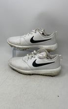 Load image into Gallery viewer, Nike Mens Roshe G AR5579-100 White Low Top Lace-Up Golf Spikes Shoes Size 10W