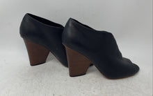 Load image into Gallery viewer, Vince Camuto Womens Andrita Black Leather Peep Toe Ankle Booties Size 9M
