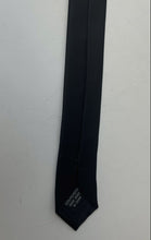 Load image into Gallery viewer, Stacy Adams Mens Black Keeper Loop Adjustable Formal Pointed Tie