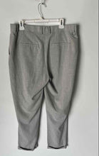 Load image into Gallery viewer, Zara Mens Gray Flat Front Straight leg Slash Pocket Ankle Pants Size 34