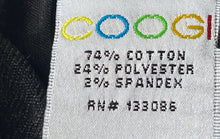 Load image into Gallery viewer, Coogi Womens Black Dark Wash Stretch Denim Straight Leg Jeans Size 5/6