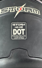 Load image into Gallery viewer, 1Storm Unisex HB-89 Black Adjustable Full-Face Motorcycle Helmet With Dust Bag