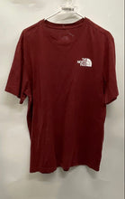 Load image into Gallery viewer, The North Face Mens Red Half Dome Box Logo Print Crew Neck Pullover T-Shirt Sz L