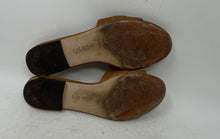 Load image into Gallery viewer, Lauren Ralph Lauren Womens Davan Brown Leather Slip-On Slide Sandals Size 7.5B
