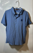 Load image into Gallery viewer, Hugo Boss Mens Blue Slim Fit Short Sleeve Collared Golf Polo Shirt Size XXL