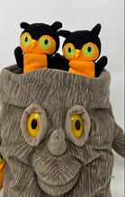 Load image into Gallery viewer, Hallmark Halloween Musical Spooky Tree Owl Animated Plush Toy Not Tested