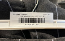 Load image into Gallery viewer, Loft Womens Gray Check Flat Front Slash Pocket Wide Leg Trouser Pants Size 4