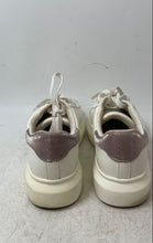 Load image into Gallery viewer, Aldo Womens White Pink Lace-Up Low Top Platform Sneaker Shoes Size 8
