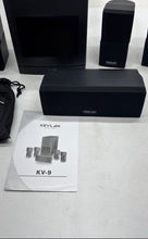 Load image into Gallery viewer, Kevlan Media Labs KV-9 Black 1500 Watt 5.1 Home Theatre System W/ Box Not Tested