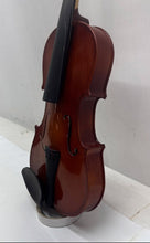 Load image into Gallery viewer, Burswood Brown Right-Handed 4 String Acoustic Violin With Bow In Case
